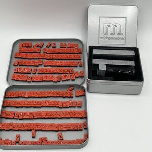 Making Memories Magnetic Stamp Set - Handle, Bases, and Express It Alphabet